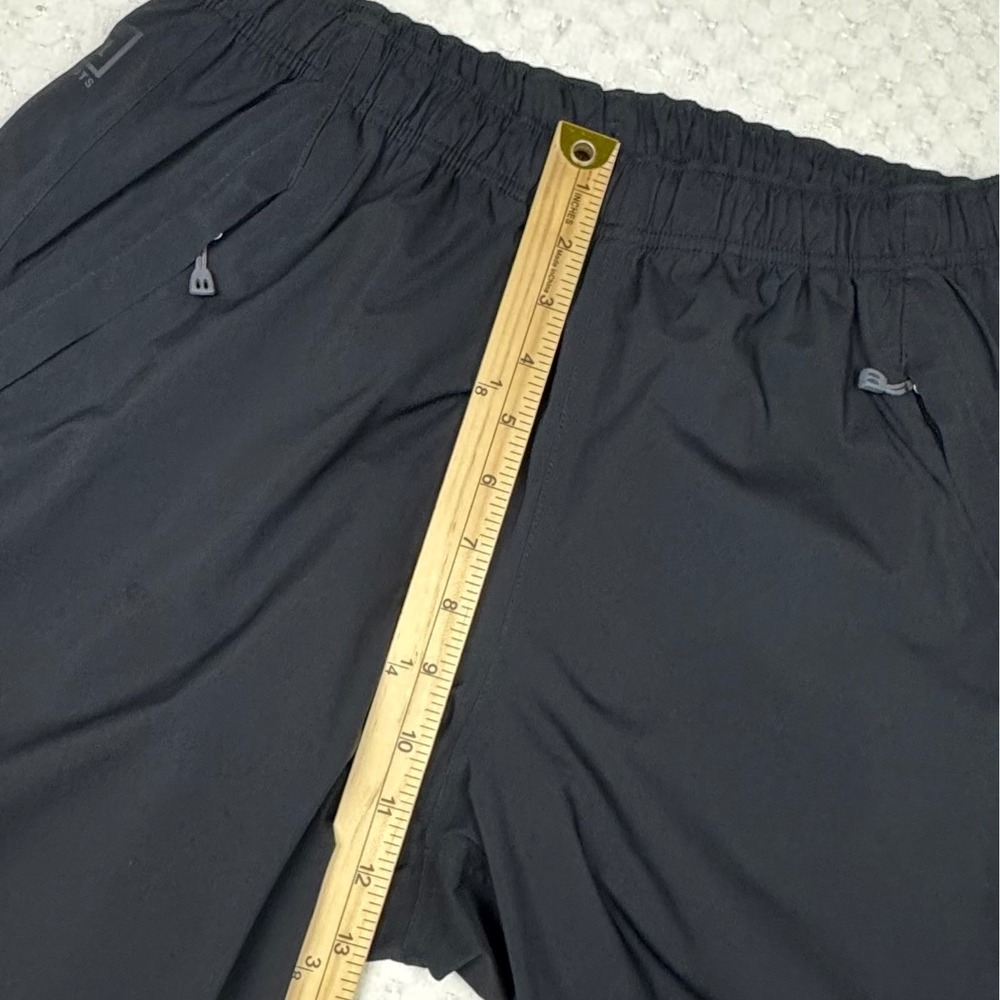 REI E1 Elements Rain Pants Womens M Petite Black Waterproof Outdoor Gorpcore - Picture 7 of 12